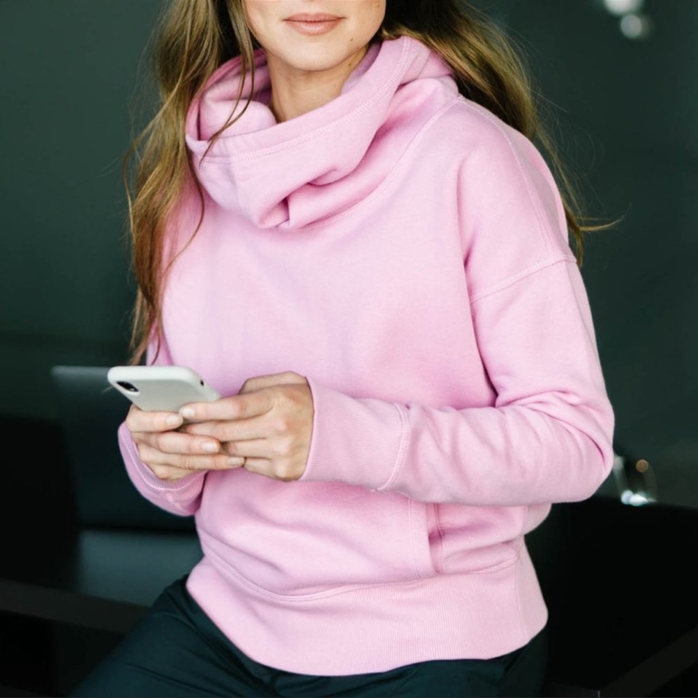 NWT Zyia Mauve Oh So Soft Hoodie XL